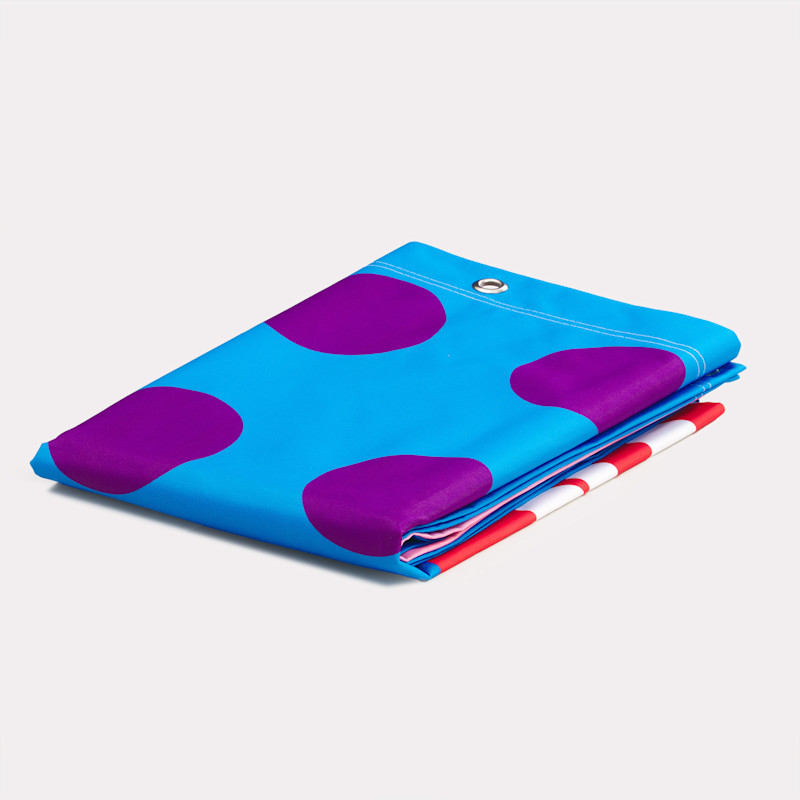 Tuinposter met ringen