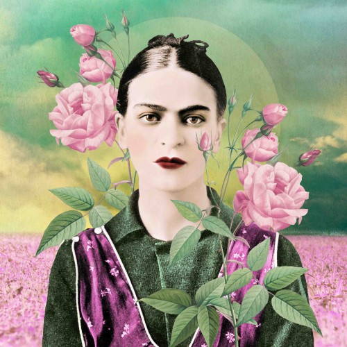 Frida - in Fields of Roses © Marja van den Hurk