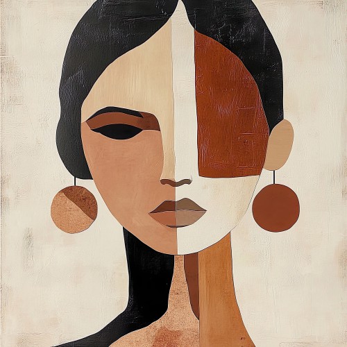 Abstract portret © Lauri Creates