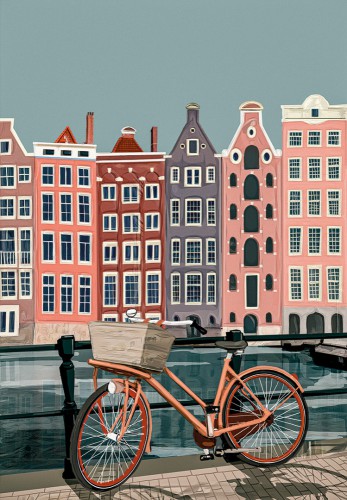 Amsterdam © Vintage Stadsposters