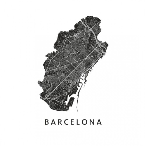 Barcelona Wit © Kunst in kaart