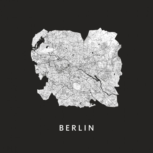 Berlin Zwart © Kunst in kaart