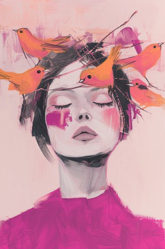 Bird's nest pink © Bianca ter Riet