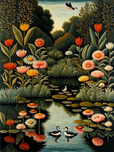 Birdsong Watergarden © Artclaud