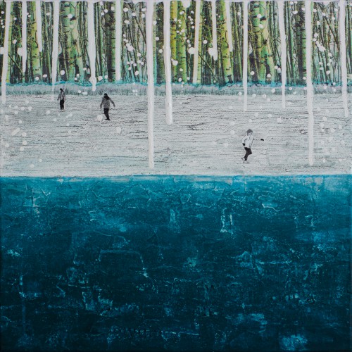 BLUE ICE FLOW © db Waterman