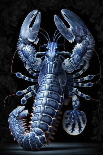 Classic lobster delftBlue
