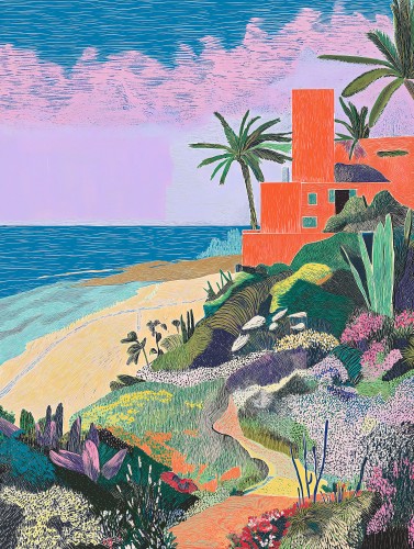 Coastal Garden © Artclaud