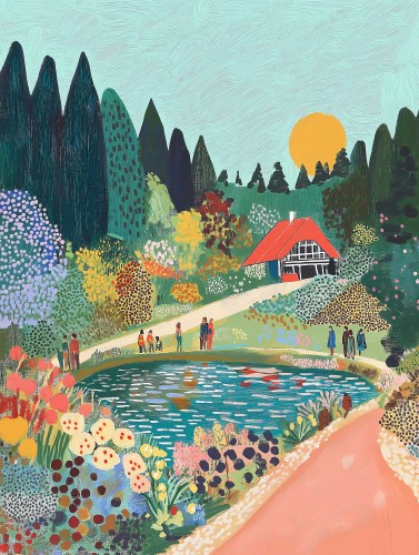 Colorful Oasis © Artclaud