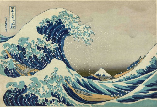 De grote golf bij Kanagawa, Katsushika Hokusai, 1829 - 1833