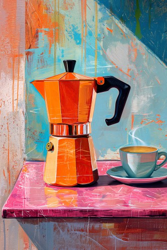 Espresso morning coffee
