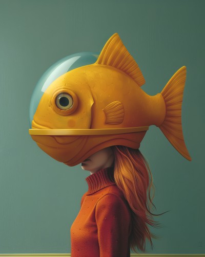 Fish Helmet © Marlon Paul Bruin