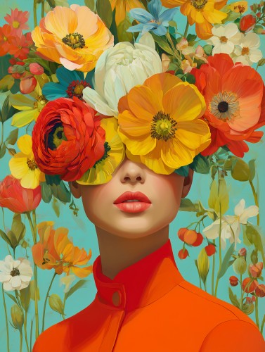 Floral crown © Mirjam Duizendstra