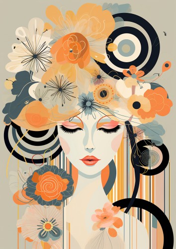 Flowers & Circles © Bianca ter Riet