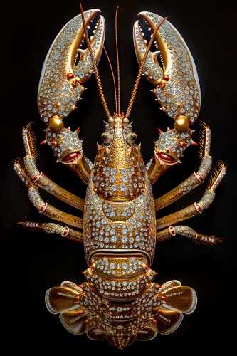 Gangsta style lobster © OTTI Originals