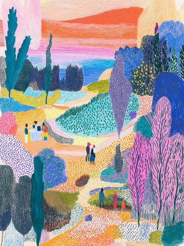 Garden of Blooms © Artclaud