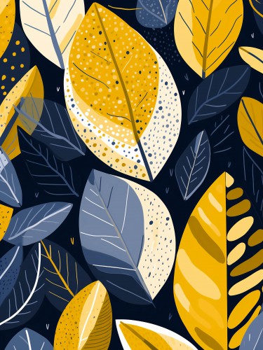 Golden leafs © Color Square