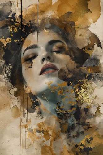 Golden woman © Bianca ter Riet