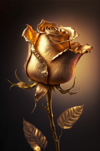 Gouden roos © Kim West
