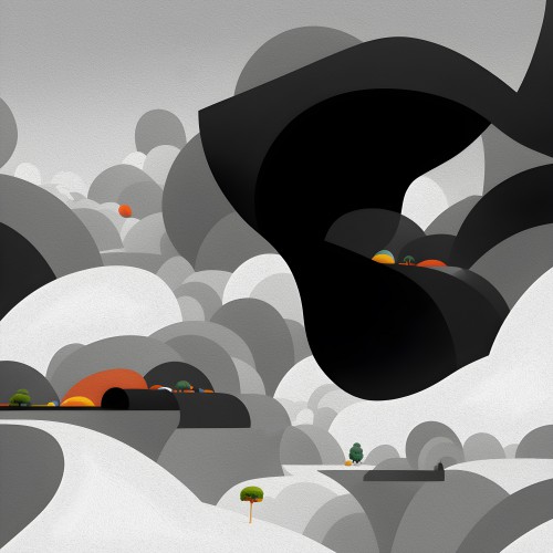 Gray mountains © Artclaud