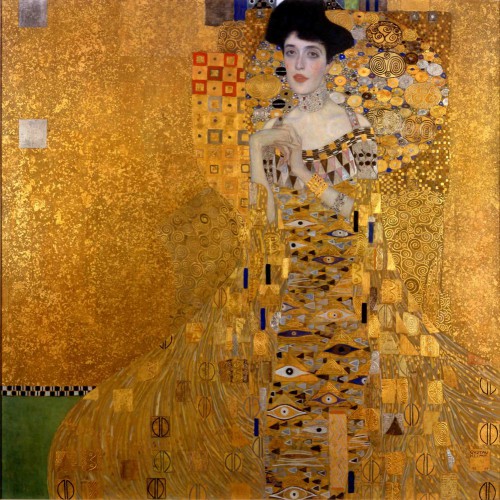 Gustav Klimt - Porträt der Adèle Bloch-Bauer I, 1907