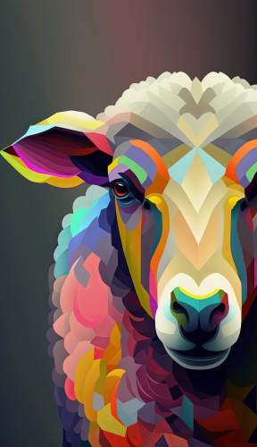 Half schaap © Marlon Paul Bruin