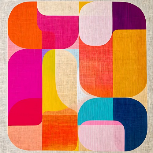 Happy colorful shapes © Lauri Creates
