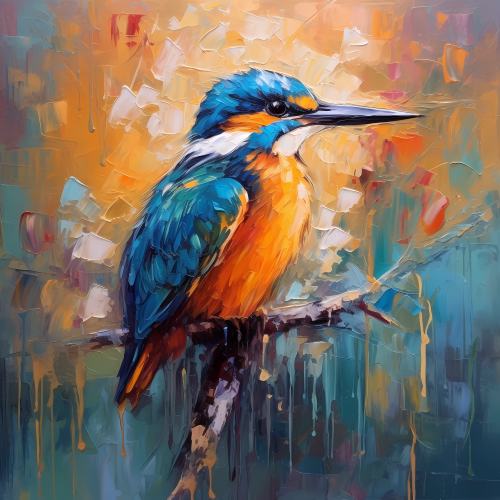 IJsvogel kleurrijk