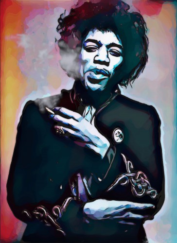 Jimi Hendrix © The Art Kroep