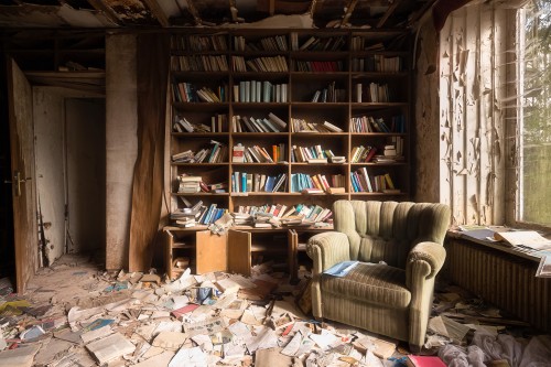 Kamer vol Boeken © Roman Robroek