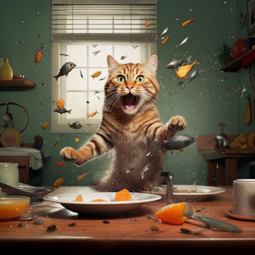 Koken met katten © Marlon Paul Bruin