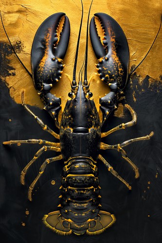 Lobster black gold © OTTI Originals