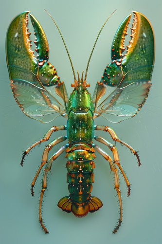 Lobster butterfly 2 © OTTI Originals