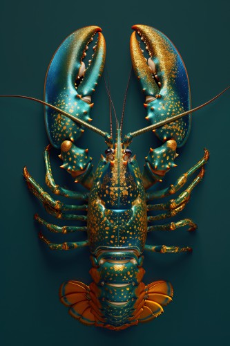 Lobster oil colors © OTTI Originals