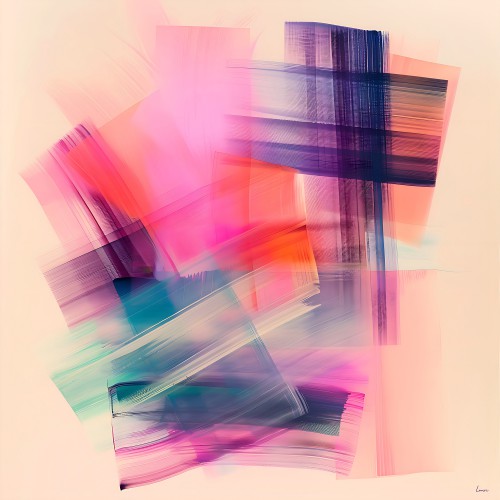 Modern abstract colors © Lauri Creates