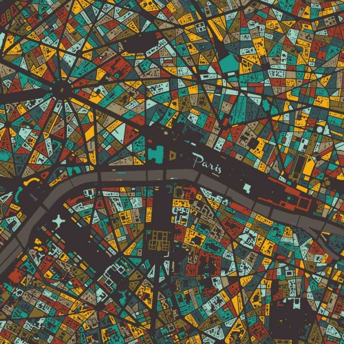 Paris Leaf © Kunst in kaart
