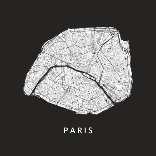 Paris Zwart © Kunst in kaart