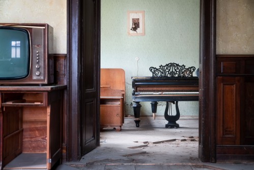 Piano in Oostenrijkse Villa © Roman Robroek