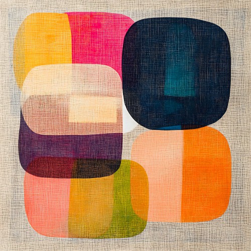 Playful squares © Lauri Creates