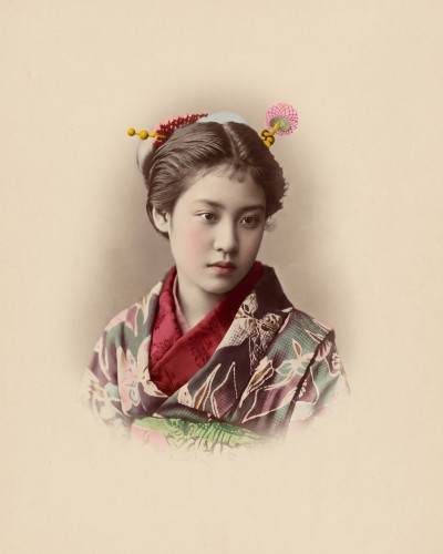 Portrait of a Japanese Woman © Marja van den Hurk