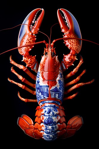 RedLobster with DelftBlue © OTTI Originals