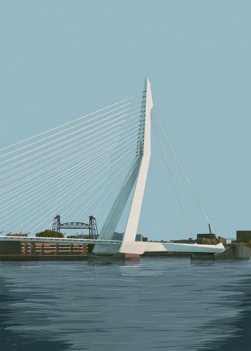 Rotterdam © Vintage Stadsposters