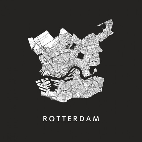 Rotterdam Zwart © Kunst in kaart