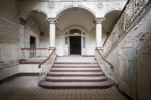 Sanatoriumtrap in Beelitz © Roman Robroek