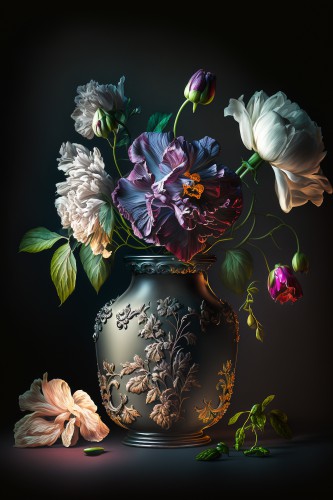 Stilleven met gevallen bladeren © Kim West