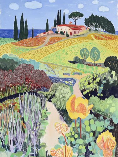 Sunlit Valleys © Artclaud