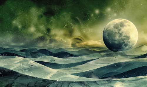 Surreal Futuristic Landscape © Marlon Paul Bruin