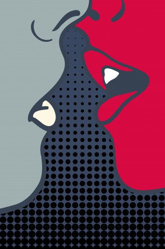 The Kiss - BLUE © KUBISTIKA
