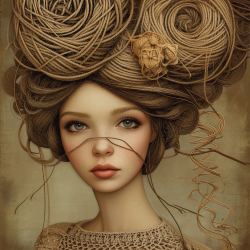 The knitter 3 © Mirjam Duizendstra