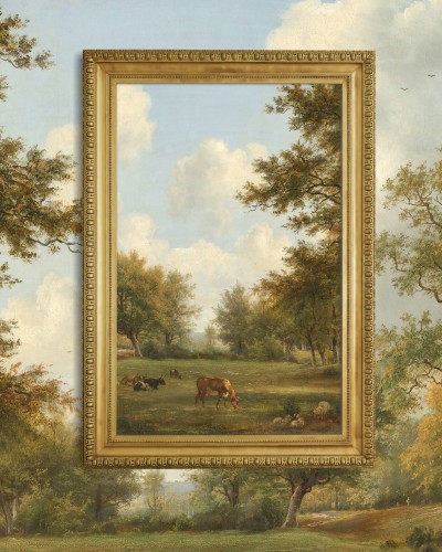 Twice the Art - Landschap in de omgeving van Hilversum