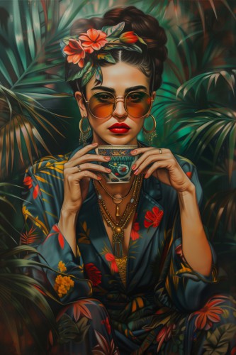 Coffee in the jungle © Bianca ter Riet